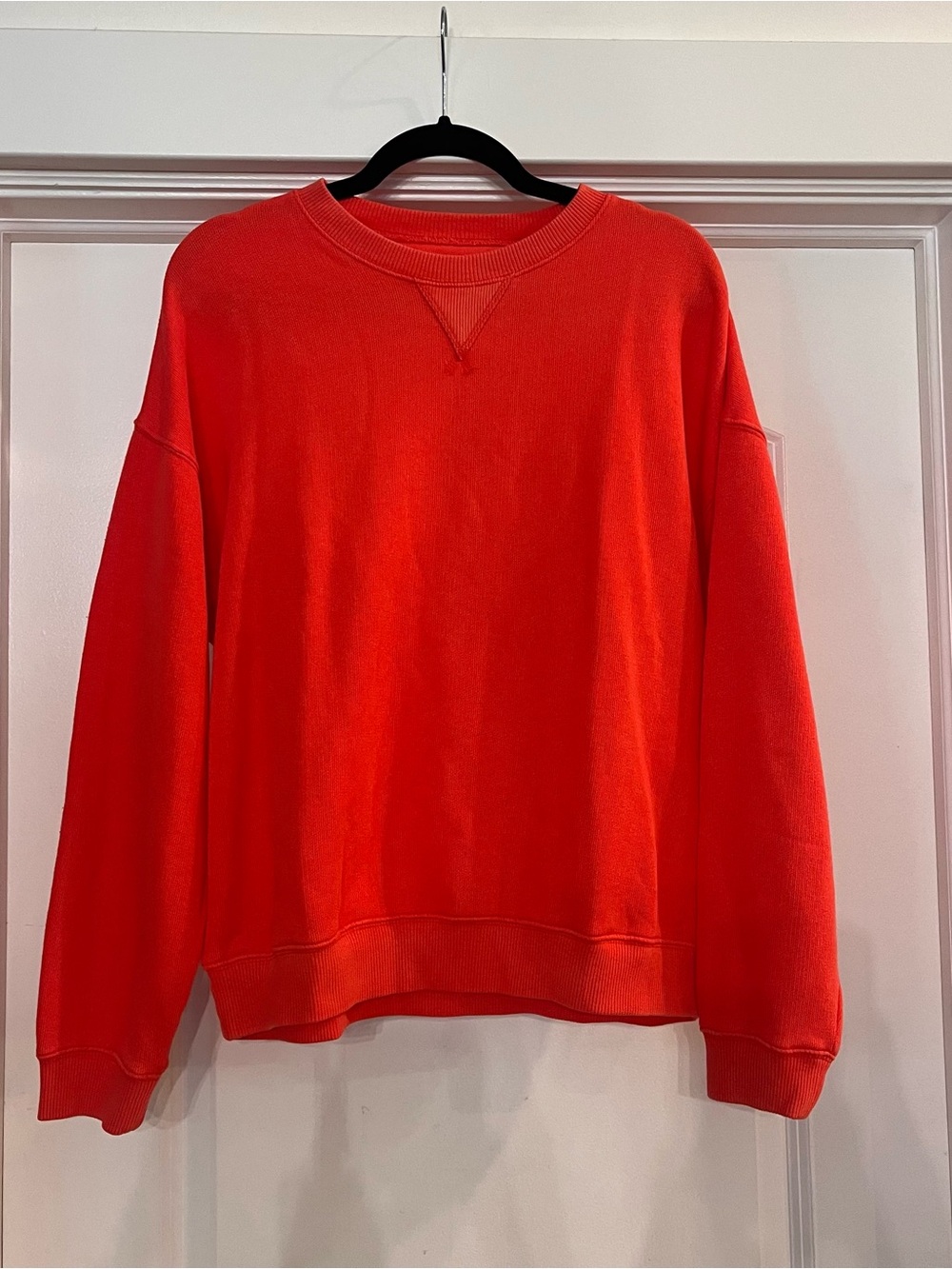 American Eagle Outfitters Red Crewneck Sweatshirt